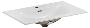 Comad Sky umyvadlo 80x46 cm obdélníkový zápustný bílá SKY 80-8099