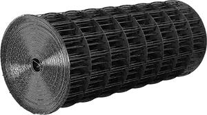 SucceBuy ohrada pro pastviny, 91 cm x 7,62 m, velikost ok 5,08 x 7,62 cm, φ1,52 mm pozinkovaný ocelový drátěný plot pro skot, prasata a ovce, vinylem potažený plot pro ohrady pro zvířata, klecový drát a zahradní ploty