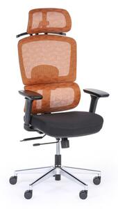 Kancelářská židle JERRY, oranžová