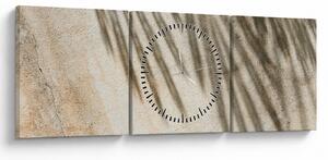 Obraz - Stíny (s hodinami) (90x30 cm)