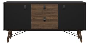 TVI Komoda RY 86006 černá mat/ořech