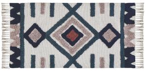 Bavlněný koberec 80 x 150 cm vícebarevný KOZLU