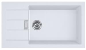 Franke Sirius 2.0 dřez tectonite 78x43.5 cm bílá 143.0618.649