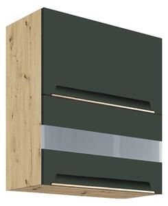 GLAMOUR z | horní skříňka výklopná GLA-40G | 60 cm | zelená mat