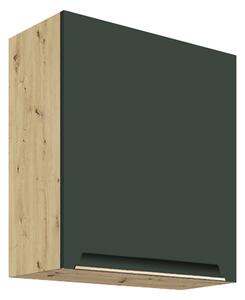 GLAMOUR z | horní skříňka GLA-34G | 60 cm | zelená mat