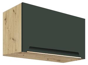 GLAMOUR z | horní skříňka výklopná GLA-36G | 60 cm | zelená mat