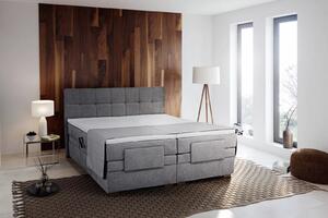 BLANAŘ Boxspring Samara 180x200 šedá