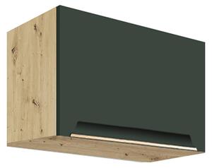 GLAMOUR z | horní skříňka výklopná GLA-35G | 50 cm | zelená mat