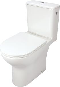 Deante Jaśmin kompaktní wc se sedátkem s vírovým splachováním bílá CDJD6RPS