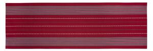 Prostírání MURI proužky červená běhoun delší strana 100-170 cm