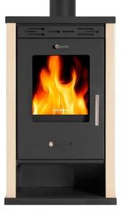 Krbová kamna EKO 3 8,5 kW slonovinová ocel Ekodesign A+ 82% účinnost