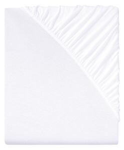 Livarno home Žerzejové napínací prostěradlo, 140-160 x 200 cm (bílá) (100389363002)