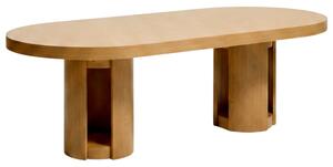 Kave Home Dubový rozkládací jídelní stůl Artis 240/290 x 110 cm