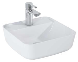 Elita Tonia umyvadlo 39x39 cm čtvercový na pult bílá RE040390138060