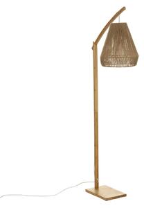 Atmosphera - Stojací lampa PALM 1xE27/60W/230V bambus/konopí