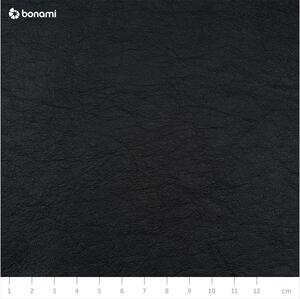 Černá kožená pohovka MESONICA Puzo, 240 cm