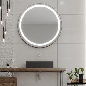 Kulaté zrcadlo s LED osvětlením C4 premium