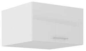 LARA wh | horní skříňka 60 NAGU-36 1F výklopná | 60 cm | HLUBOKÁ | bílá lesk