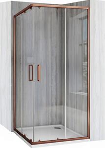 Sprchový Kout Rea City 80X80 Brush Copper
