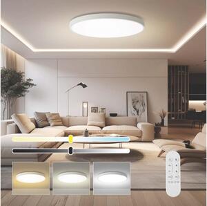 Immax NEO 07316L-LED Stm strop sv SEMPLICI 128W/230V pr.100cm Wi-Fi Tuya bílá+DO