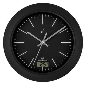 Auriol® Koupelnové hodiny řízené rádiovým signálem (plastová černá) (100378630002)
