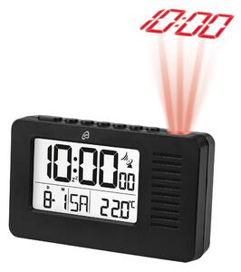 Auriol® Radiobudík s projekcí času (černá) (100385510001)