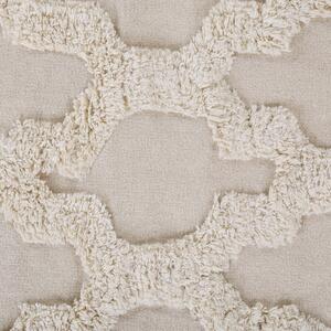 Bavlněný koberec 160 x 230 cm béžový SULUOVA