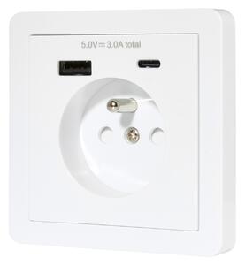 Tronic® USB zásuvka (Usb A a C) (100391607002)