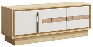 KEKS | TV stolek K4 | 130 cm | artisan/kašmír/dřevo dub