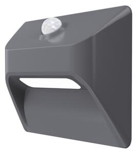 Immax 08309L - LED Nab schod sv se senz STEP LIGHT 0,3W/3,7V 2200 mAh IP53 šedá