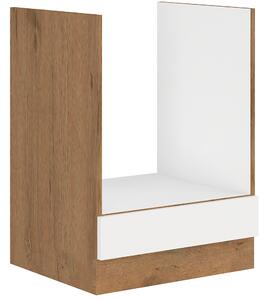VIGO b | dolní skříňka 60D GAZ na vestavnou troubu | 60 cm | lancelot/bílá lesk