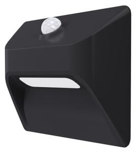 Immax 08307L - LED Nab schod sv se senz STEP LIGHT 0,3W/3,7V 2200 mAh IP53 černá