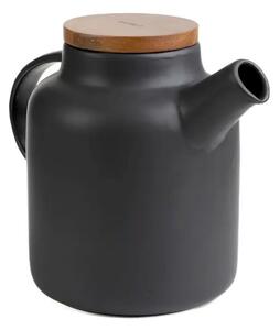 Keramická konvice se sítkem Poline Black 1,5 l Homla