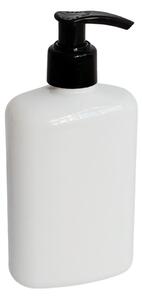 Dávkovač na mýdlo 250 ml bílý s černou pumpičkou LIMA