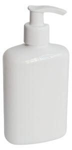 Dávkovač na mýdlo 250 ml bílý s bílou pumpičkou LIMA