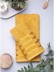 Bambusový ručník 50 × 100 cm - Noemi hořčicový