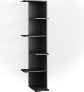 Rohová police Vicco Tera Antracit 37 x 140.1 cm, Model 36771