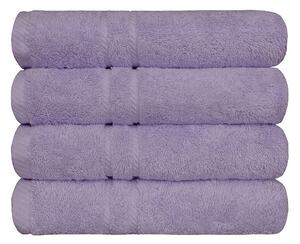 Bavlněný ručník COTTONA fialková ručník 50 x 100 cm