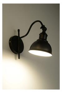 Černé nástěnné svítidlo Nice Lamps Isola 1