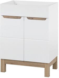 Comad Bali White skříňka 60x45.5x84 cm pod umyvadlo stojící bílá BALI WHITE 820 -60 CM FSC