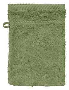 Bavlněný ručník COTTONA zelená žínka 15 x 21 cm