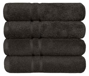 Bavlněný ručník COTTONA tmavě šedá žínka 15 x 21 cm