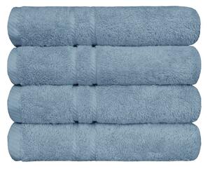 Bavlněný ručník COTTONA šedomodrá žínka 15 x 21 cm