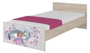 Dětská postel MAX bez šuplíku Disney - SOFIE PRVNÍ 200x90 cm