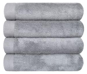 Modalový ručník MODAL SOFT šedá malý ručník 30 x 50 cm