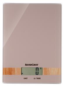Silvercrest® Kitchen Tools Digitální kuchyňská váha (béžová/dřevo) (100389029001)