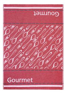 Utěrka DESIGN gourmet červená 50 x 70 cm