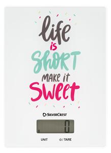 Silvercrest® Digitální kuchyňská váha (bílá) (100391021002)