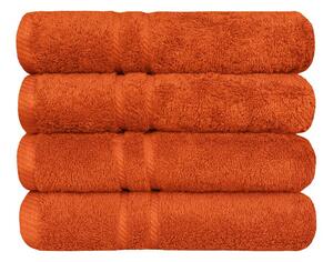 Bavlněný ručník COTTONA cihlová malý ručník 30 x 50 cm