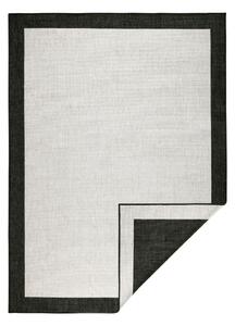 Černo-krémový venkovní koberec NORTHRUGS Panama, 80 x 150 cm